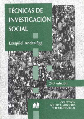 TECNICAS DE INVESTIGACION SOCIAL