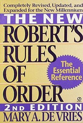 ROBERTS RULES OF ORDER 2E