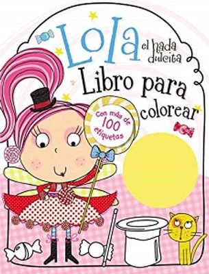 LOLA EL HADA DULCITA LIBRO PARA COLOREAR