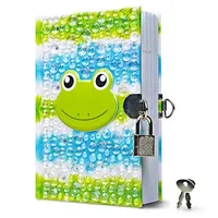 DIARY RHINESTONE FROG