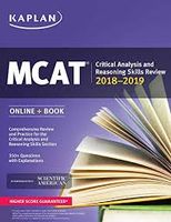 MCAT CRITICAL ANALYSIS AND REASONING