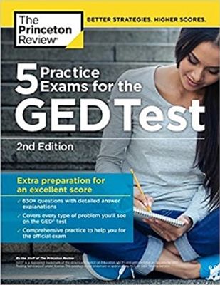 5 PRACTICE EXAMS FOR THE GED TEST, 2ND E