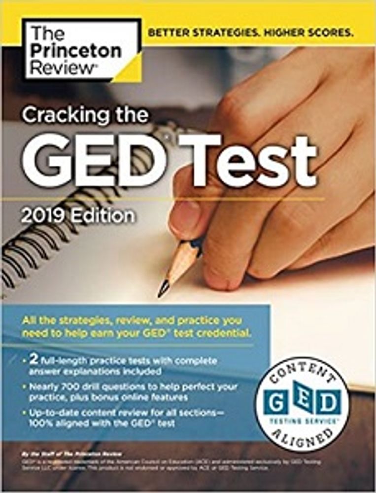 CRACKING THE GED TEST 2019 ED