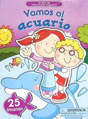 VAMOS AL ACUARIO  LIBRO DE CALCOMANIAS