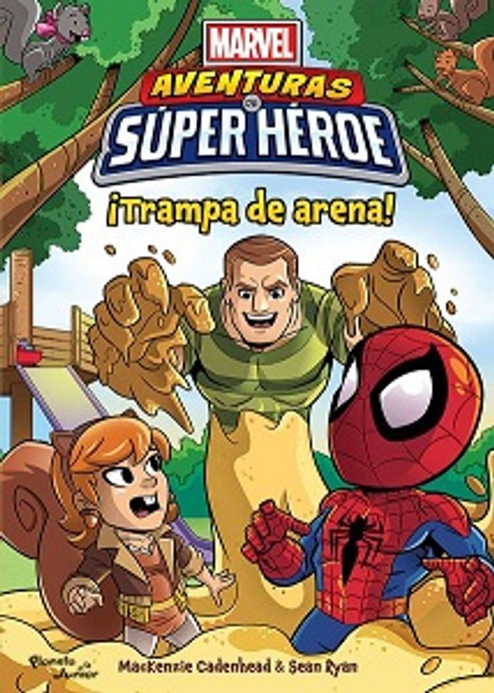 AVENTURAS DE SUPER HEROE TRAMPA DE ARENA