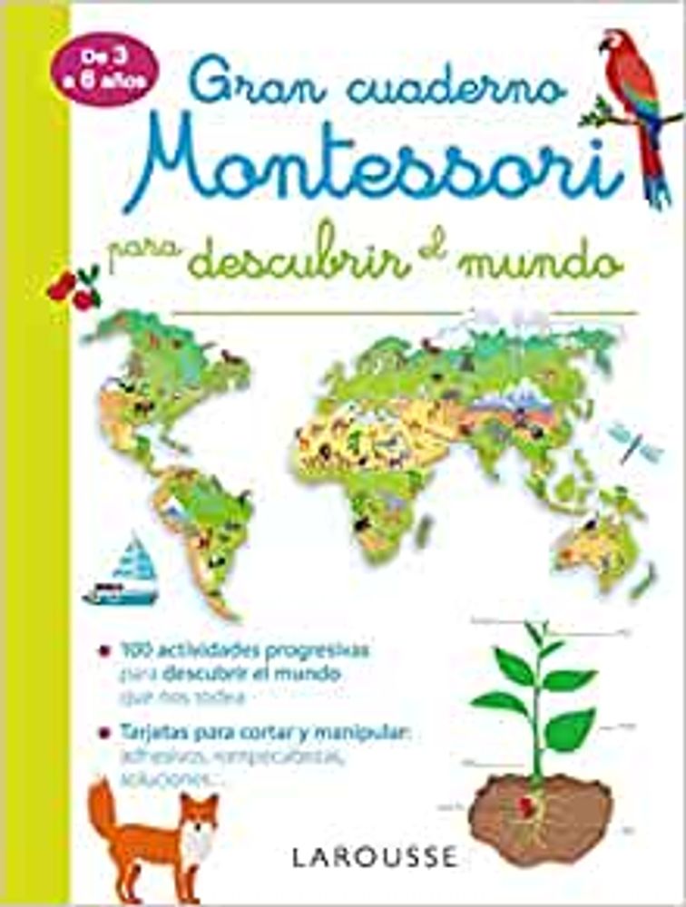 GRAN CUADERNO MONTESSORI PARA DESCUBRIR