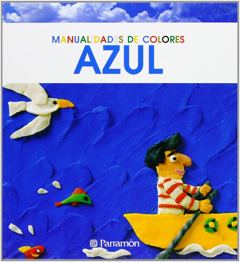 MANUALIDADES DE COLORES AZUL