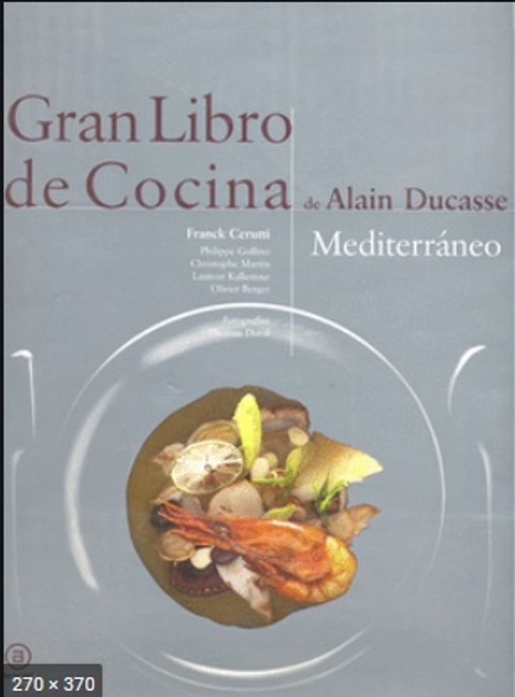 GRAN LIBRO DE COCINA MEDITERRANEO