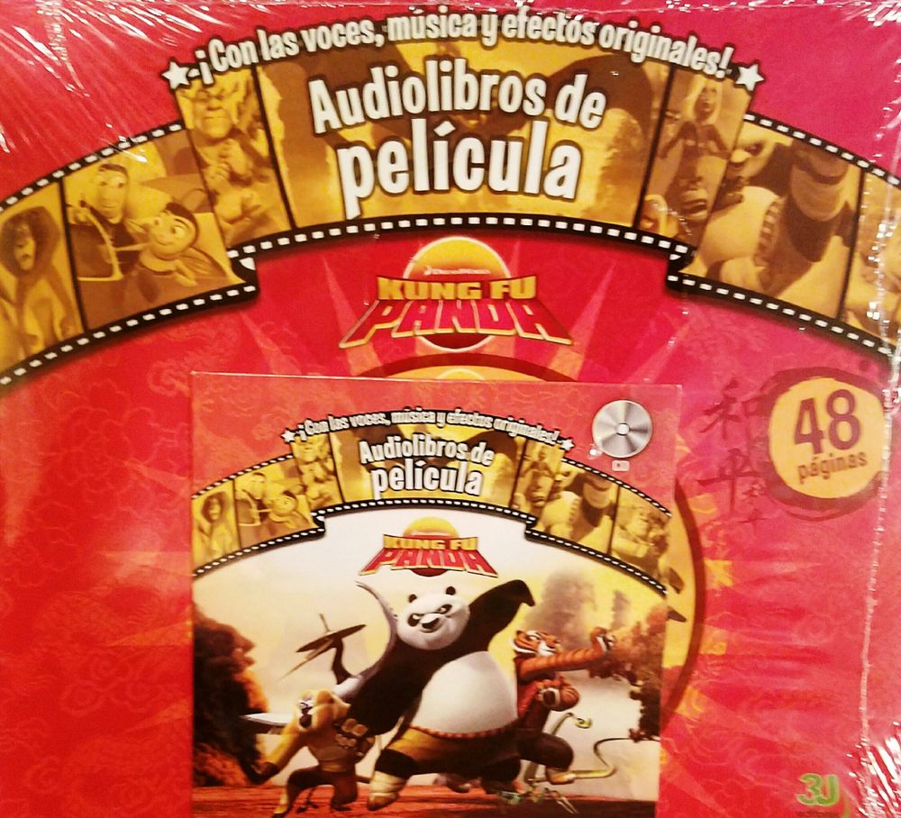 KUNG FU PANDA  AUDIOLIBROS