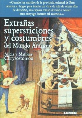 EXTRAÑAS SUPERSTICIONES Y COSTUMBRES