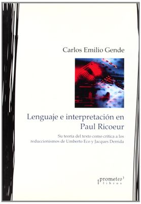 LENGUAJE E INTERPRETACION EN PAUL RICOEU