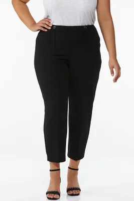 Plus Slim Ankle Pants