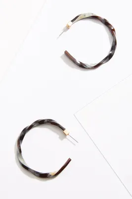 Twist Hoop Earrings