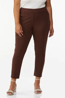 Plus Slim Ankle Pants