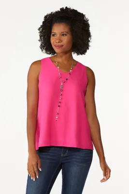 V-Neck Double Layer Tank