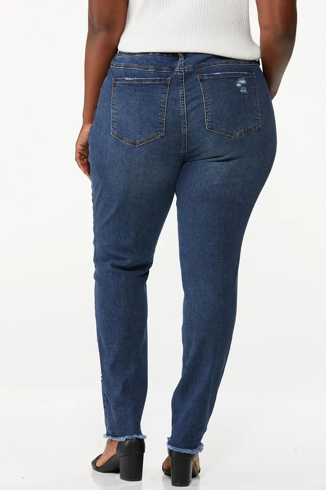 Cato Fashions  Cato Frayed Shape Enhancing Jeans