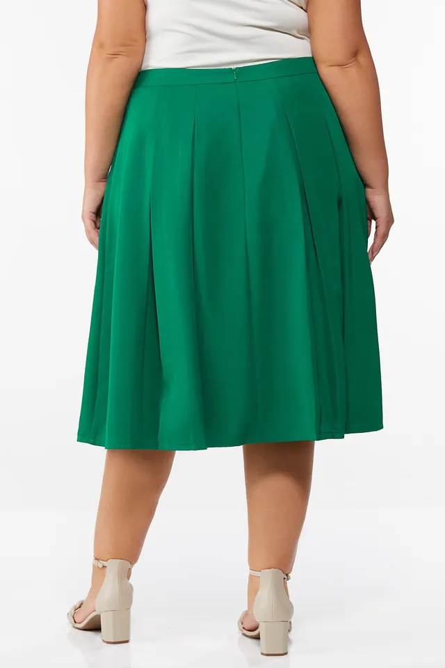 Cato Fashions  Cato Plus Size Floral Mesh Midi Skirt