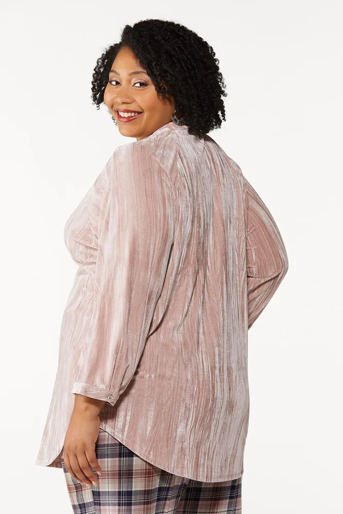 Cato Fashions  Cato Plus Size Dressy Denim Blazer