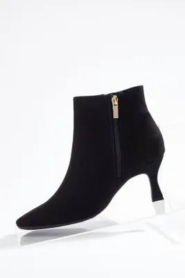 Wide Width Square Toe Booties