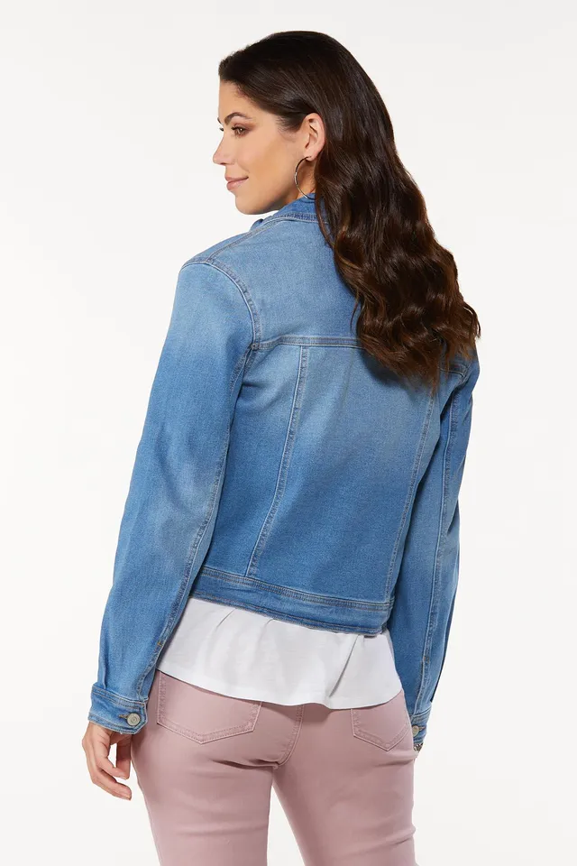 CATO Fringe Denim Jacket