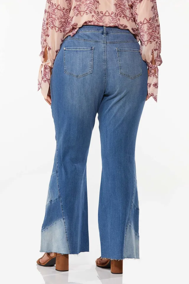 Cato Fashions  Cato Plus Size Heart Patchwork Jeans