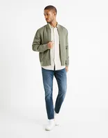 Bomber mélange lyocell et lin