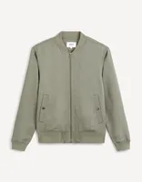 Bomber mélange lyocell et lin