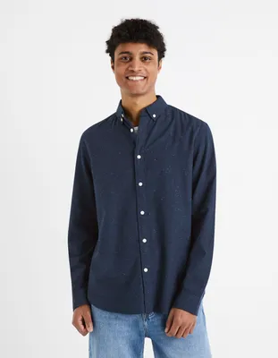Chemise regular - marine