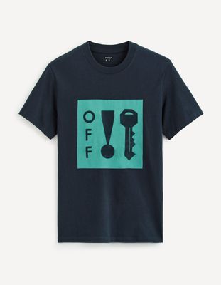T-shirt col rond 100% coton