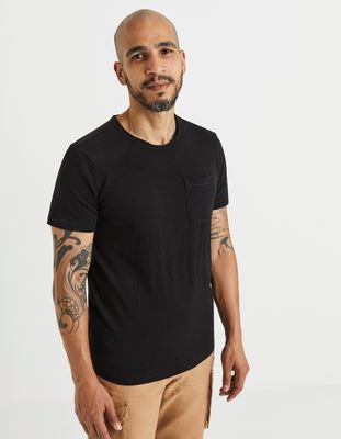 T-shirt col rond 100% coton