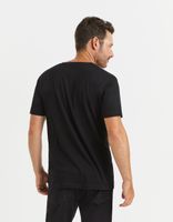 T-shirt col tunisien 100% coton