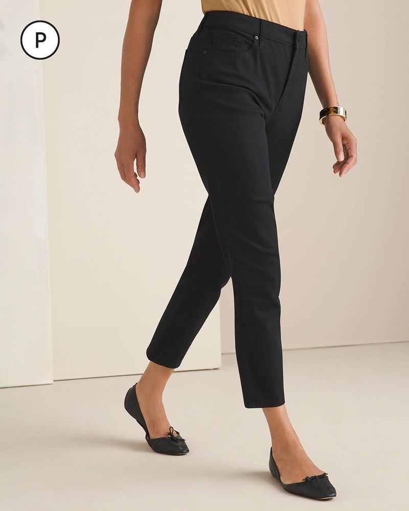 Chico's So Slimming Petite Girlfriend Ankle Jeans