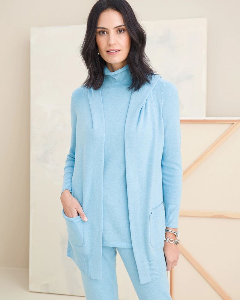 Zenergy Cotton-Cashmere Blend Cardigan 