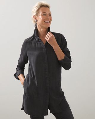Touch of Cool Denim Pocket Tunic