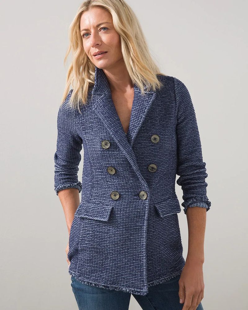 Chico's Denim Coatigan Jacket | The Summit