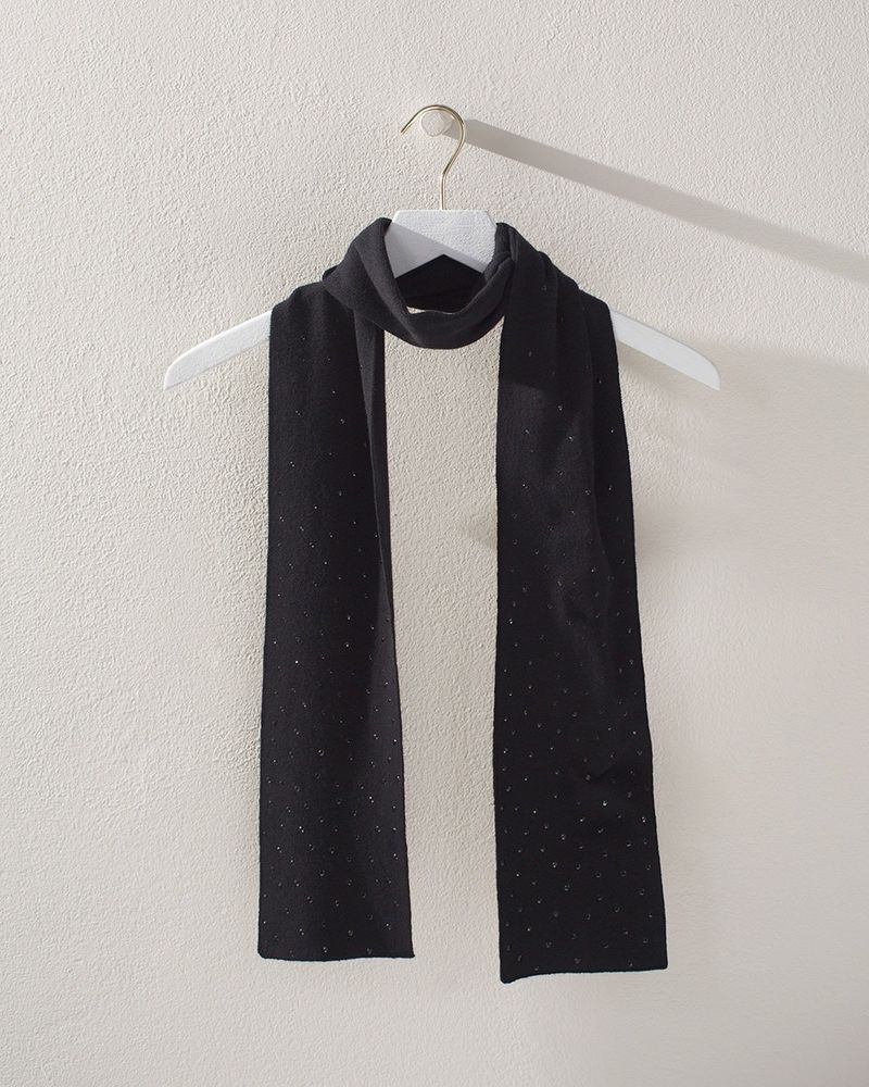 Cotton-Cashmere Blend Scarf