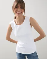 High Neck Microfiber Tank