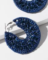 Crochet Front to Back Hoops