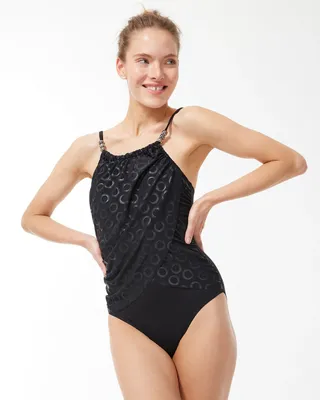 Magicsuit Hyperlink Charlize One Shoulder One Piece Swimsuit