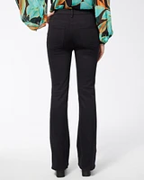 Black High Rise Flare Jeans