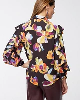 Chiffon Botanical Shirt