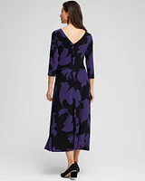 Travelers\u2122 Print V-back Maxi Dress