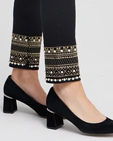 Embellished Pull-On Jeggings