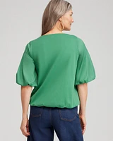 Bubble Hem Top