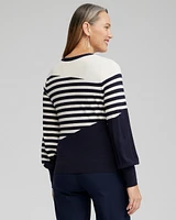 Mixed Stripe Cardigan