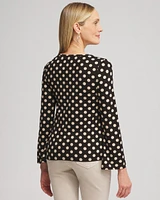 Touch of Cool\u2122 Polka Dot Flare Tee