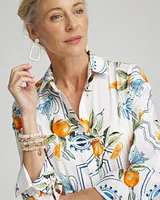 No Iron\u2122 Stretch Tropical Shirt