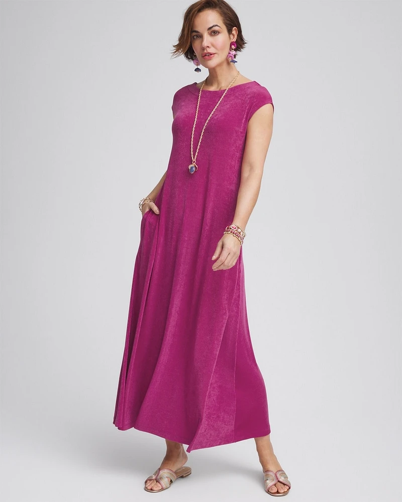 Travelers\u2122 V-Back Maxi Dress