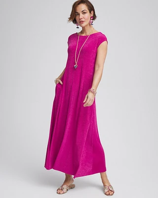 Petite Travelers\u2122 V-Back Maxi Dress