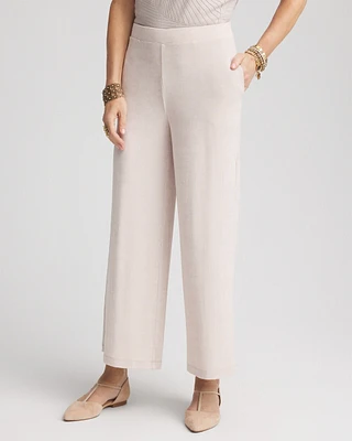 Travelers\u2122 Wide Leg Pocket Cropped Pants